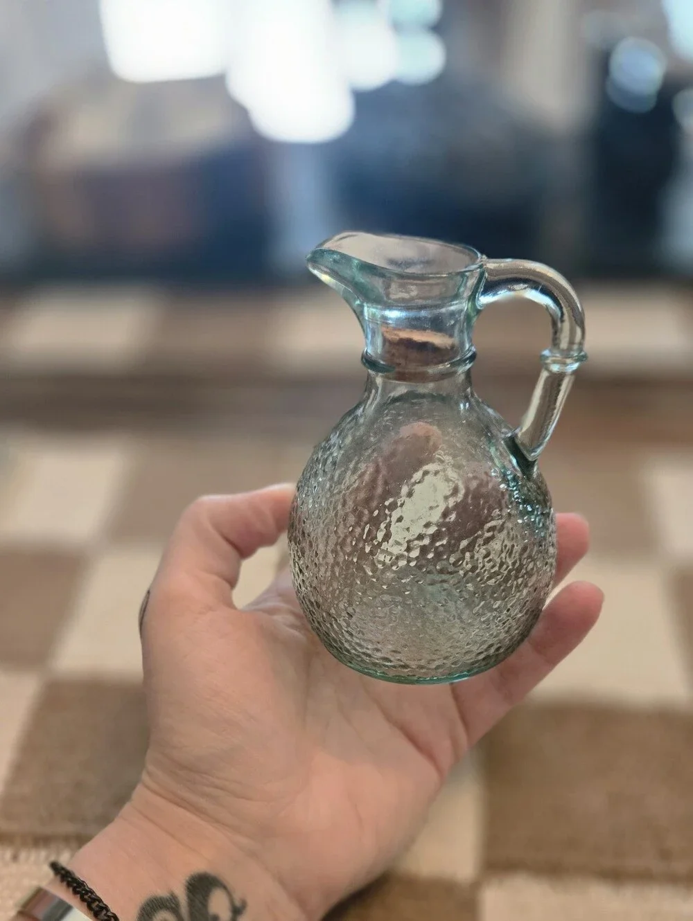 Glass Oil Bottle